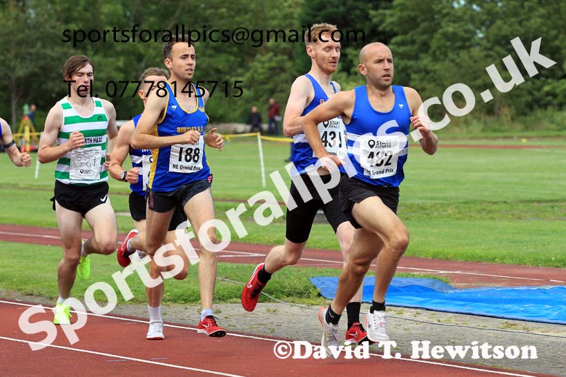 3000 metres, 2023 NEGP 4 Monkton, Wed., July 12th.  Photo: David T. Hewitson/Sports for All Pics